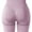 #1 Light Purple, variant on QRIC Womens Seamless Butt Lift Leggings High Waisted Yoga Pants Ribbed Workout Slimming Tights