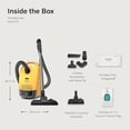 thumbnail image 2 of Miele Guard S1 Bagged Canister Vacuum Cleaner, 1200W Motor, AirClean Filtration, HyClean 3.5L Dustbag, Lightweight & Compact, Universal Floorhead SBD 355-3, Sunset Yellow, 2 of 9