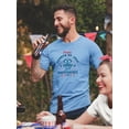 thumbnail image 2 of Happy 4Th July Bbq T-Shirt Men -Image by Shutterstock, Male x-Large, 2 of 4
