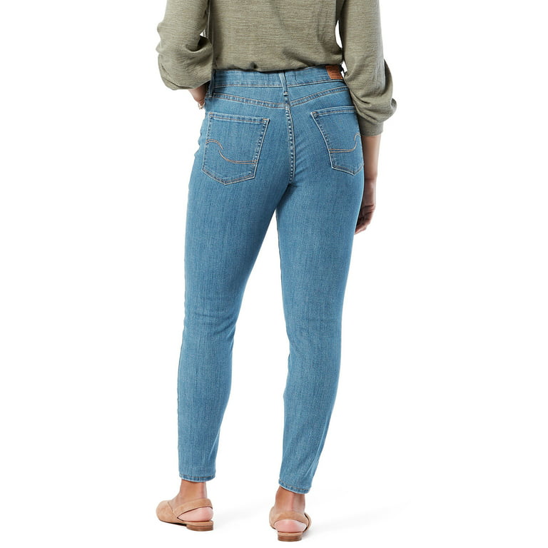 Signature Levi & Women's Modern Mid-Rise Skinny Jeans - Walmart.com