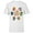 White, variant on Marvel Avengers Holiday Christmas Gingerbread People & Logo - Short Sleeve T-Shirt for Kids - Customized-White