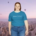 thumbnail image 3 of Believe Achieve Adult Unisex short-sleeve t-shirt from TSmartArt, 3 of 7