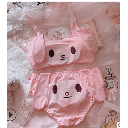 

Puloru 2021 rabbit pajamas summer female velvet cute underwear shorts