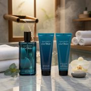Davidoff Cool Water ، مجموعة هدايا من 3 قطع للرجال