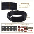 thumbnail image 5 of Adjustable Dog Collar Classic Reflective Training Military Dog Collar Nylon Heavy Duty Tactical Dog Collar German Shepherd, 5 of 9
