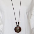 thumbnail image 3 of Colección DE joyas para mujer LIUYMXG acabado en tono oro rosa con cristales negros, 3 of 5