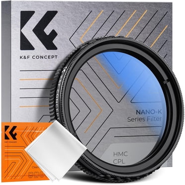K&F Concept 40mm Ultra-Slim CPL Circular Polarizer Dashcam Filter for E1, E2, E3, E1 Lite, S1 Pro, N4 Pro N5 Dashcam, Reduce Glare and Reflection, Enhance Contrast