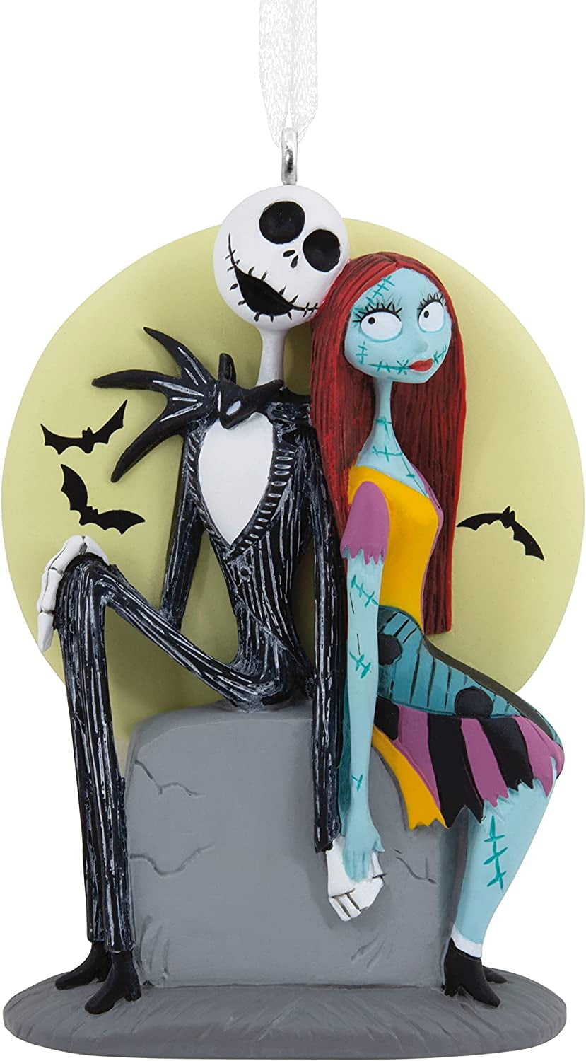 Adove Disney Tim Burton's The Nightmare Before Christmas Jack and Sally
