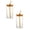 A146 C 2.4x5.5" 2Pack, variant on 2Pcs Heat Straw Glass Cup 400ML Cold Drink Cup Juice Cup With Lid Milk Cup Glass Texture Suitable For Beverage Use Coffee Cup Glass&Bottle