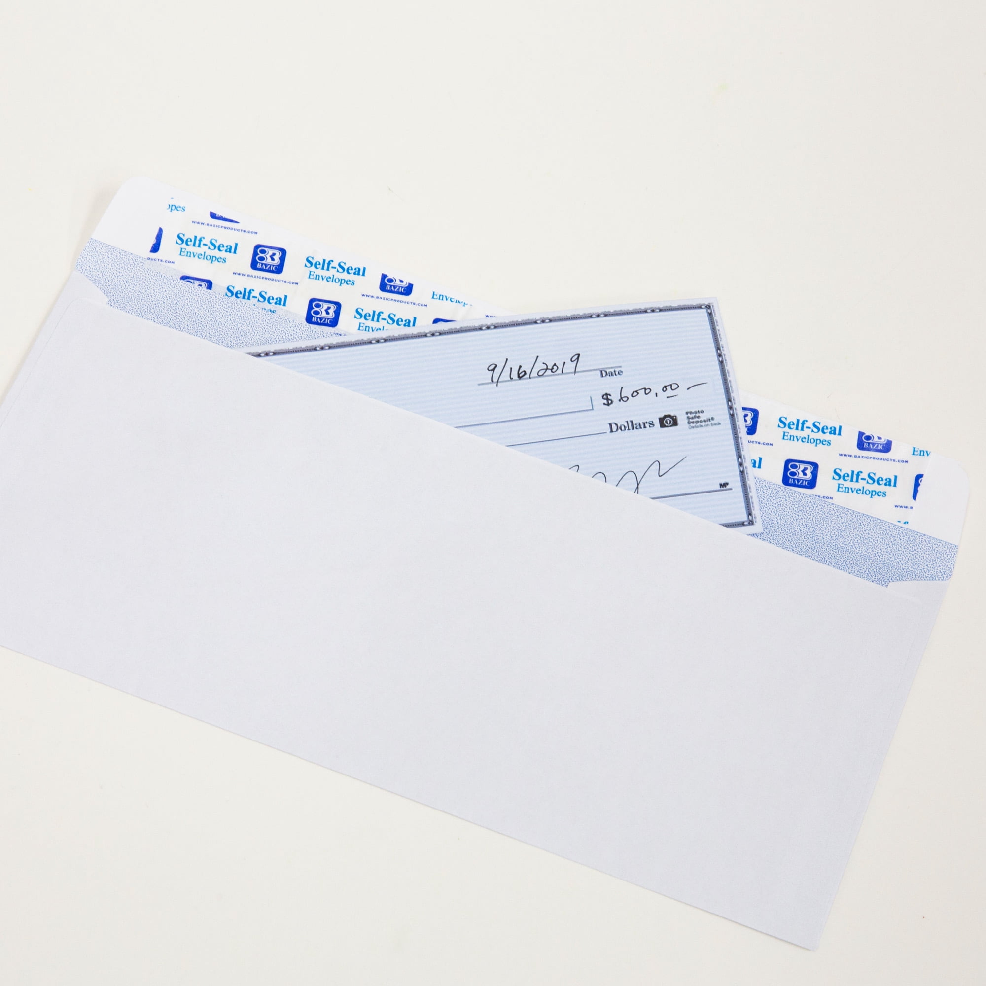 BAZIC Security Self Seal Envelope 4 1/8" x 9 1/2" #10 Tint Mailing Envelopes, 720-Count
