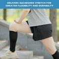 thumbnail image 5 of 4 Pairs Breathable Knee High Copper Sports Compression Socks | Comfortable for Women Pregnancy & Men, Best Gift for Adult Athletic Running Hiking Cycling, Polyester, Elastane, Cartoon Pattern, 5 of 13