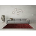 thumbnail image 3 of Ahgly Company Indoor Rectangle Abstract Red Contemporary Area Rugs, 5' x 7', 3 of 4