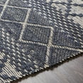 thumbnail image 6 of Hauteloom Bunclody Jute Living Room, Bedroom Area Rug - Bohemian, Transitional - Navy, Peach - 5' x 7'6", 6 of 8