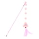 thumbnail image 5 of Juguete interactivo con forma de pluma y cascabel para gatos, suministros para mascotas, juguete educativo Rosa claro, 5 of 9