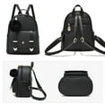 Girls Cute Mini Backpack Purse Fashion School Bags PU Leather Casual