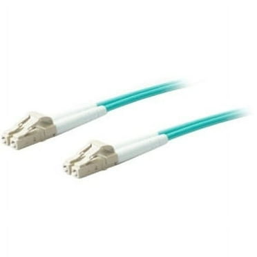 30M 10G LOMM FIBER OPTIC PATCH CABLE OM3 DUPLEX LC/LC 50/125 AQUA