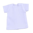 thumbnail image 2 of Camiseta en miniatura para figuras, fácil de usar, camiseta corta para muñecas BJD de 1 a 6 pulgadas. Blanco, 2 of 8