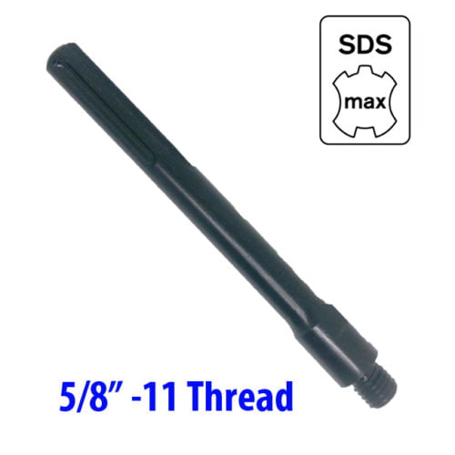 Core Bit Adapter 5/8" 11 UNC Thread Male to SDS PLUS Power Hammer Drill Diamond 