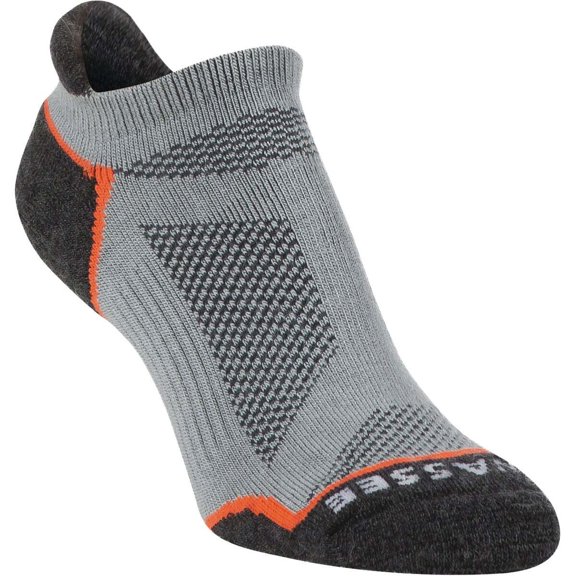 Hiwassee Women's Lightweight Tech No Show Socks - Size 7-10 - Charcoal / Blue