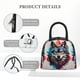 thumbnail image 4 of Disketp Tie-Dye Wolf Head Bolsa Térmica para Almuerzo, Lonchera con Abertura Amplia y Gran Capacidad, Organizador Reutilizable para Mujeres, Hombres y Adultos, 4 of 6