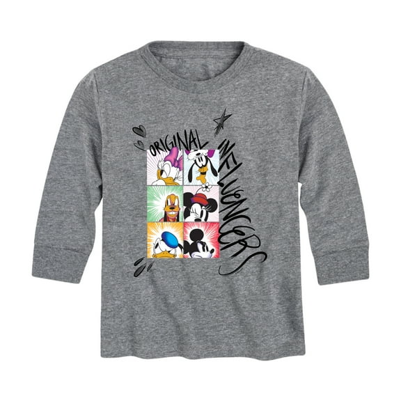 Mickey & Friends - Original Influencers - Toddler And Youth Long Sleeve Graphic T-Shirt
