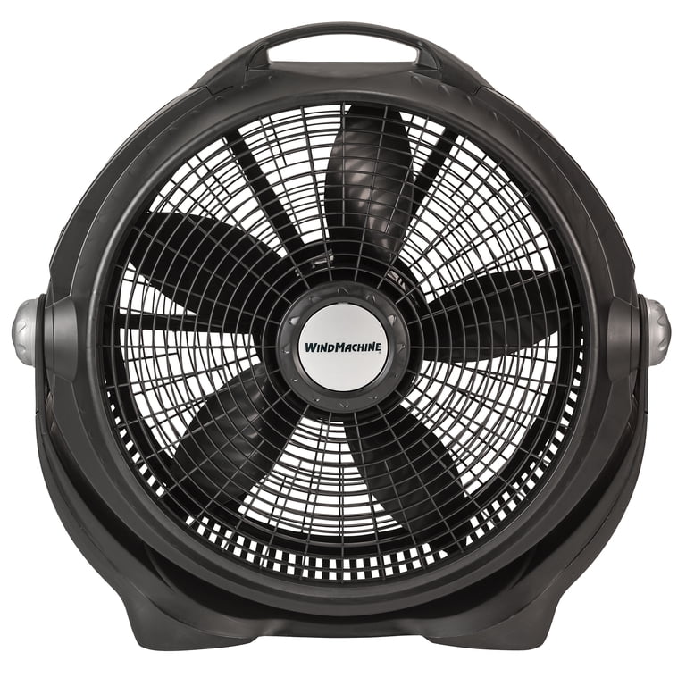 Lasko Wind Machine 20 3-Speed Air Circulator Floor Fan, A20302, Black -  Walmart.com