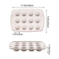 thumbnail image 3 of Silicone Baking Mold Non Stick Food Grade Cake Bread Pan 29X20X3Cm for Kitchen Baking, 3 of 7
