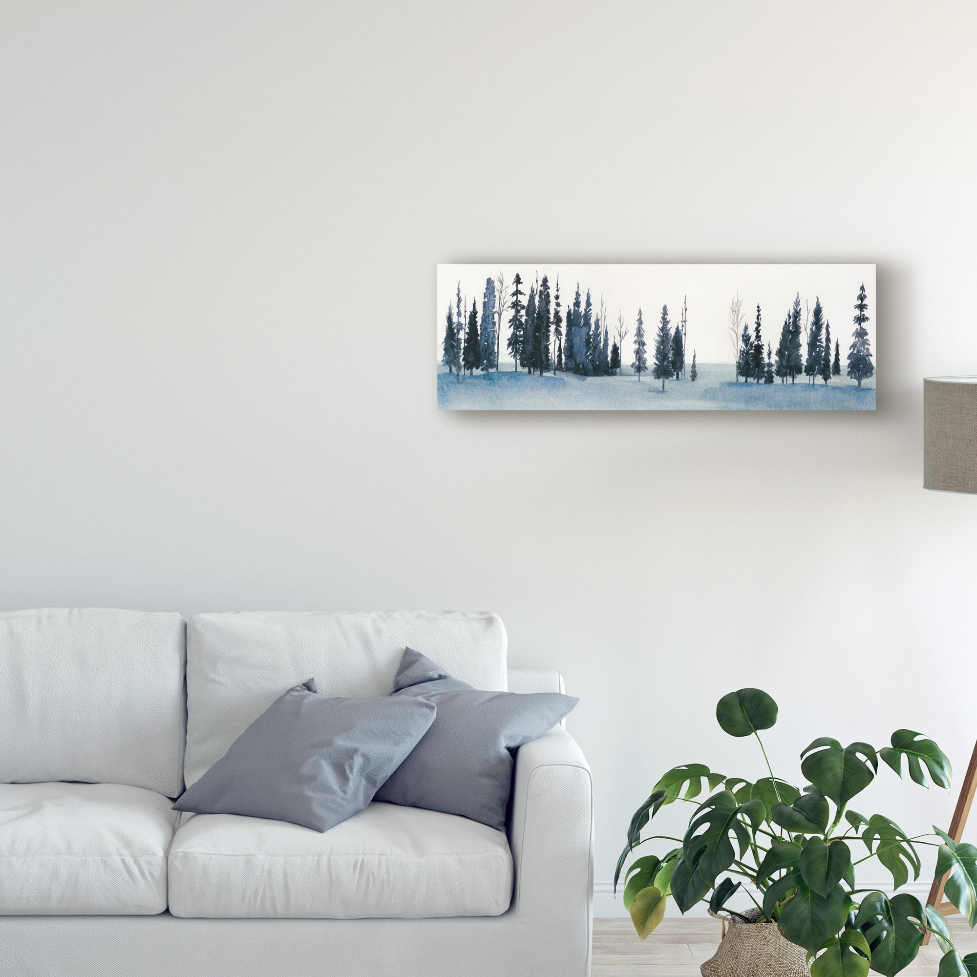 Trademark Fine Art 'Sapphire Grove I' Canvas Art by Grace Popp