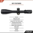 thumbnail image 3 of Athlon Midas BTR GEN2 HD 4.5-27x50mm Riflescope AHMR SFP IR MOA Reticle - 213023, 3 of 4