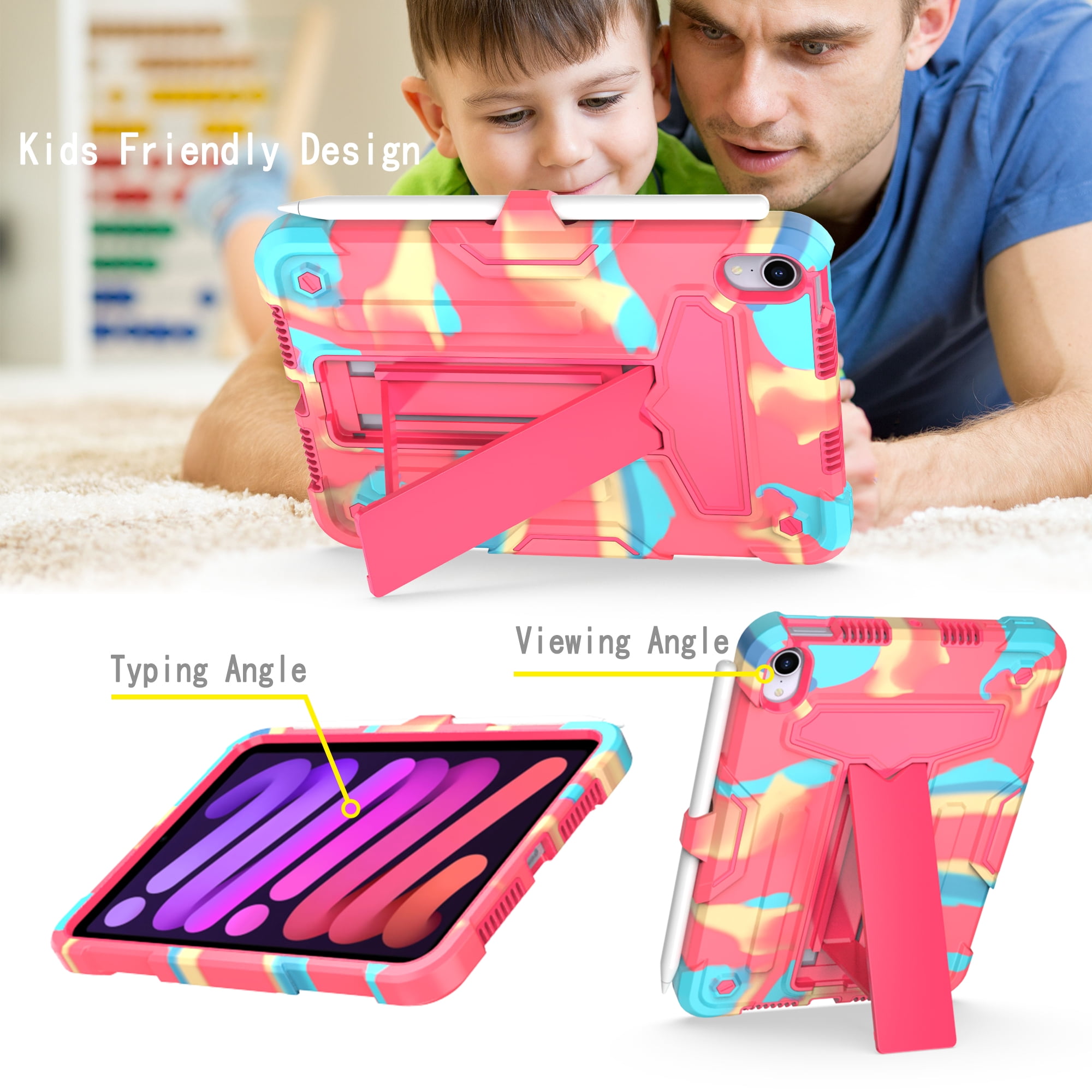 Case For IPad Mini (A17 Pro, 2024 Model, 7th Gen) / Mini 6 (2021 Model, 6th Gen