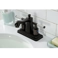 thumbnail image 4 of Kingston Brass FB4645CKL Kaiser 4 in. Centerset Bathroom Faucet with Pop-Up Drain, Oil Rubbed Bronze, 4 of 5