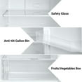 thumbnail image 5 of SMAD 13.9 Cu ft Top Freezer Refrigerator Full Size 28 in.W Frost Free LED Light Stainless Steel, 5 of 7