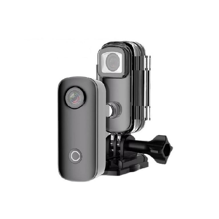 Action Camera, Mini Thumb Camera 1080P30FPS / 4K30FPS H.265 12MP