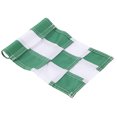 thumbnail image 1 of Durable Flags, Lightweight Checkered Flags,  Tool For Outdoor Indoor Backyard Use Green Grids, 1 of 8