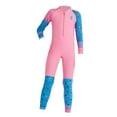 thumbnail image 2 of Traje de Neopreno Zulema Niños Baño Buceo Secado Rápido Manga Larga Térmico Completo Rosa XL, 2 of 7