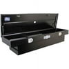 BETTER BUILT 73210128 70IN CROSSOVER SINGLE LID BLACK STEEL TRUCK TOOL BOX FOR MID-SIZE TRUCKS
