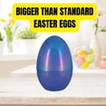 thumbnail image 5 of Greenbrier International Iridescent Jumbo Plastic Egg 12 Inch, Reusable Easter Egg for Hunts, Baskets & Crafts, with BONUS LaPrima Morceau Bonbon, 5 of 7
