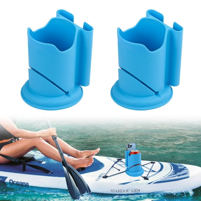 Soporte para Vasos de Paddleboard ANGAR 2 en 1, Paquete de 2 para Deportes Acuáticos