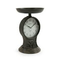 thumbnail image 2 of Zentique 15.25" Black and White Contemporary Scale Clock, 2 of 5