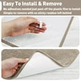 thumbnail image 5 of PURE ERA Plush Carpet Stair Treads Cover Stair Steps Rugs Non-Slip Mat Self Adhesive 8" X 30"(Pack of 14,Taupe Gray), 5 of 10