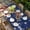 Navy Blue, variant on Red Plaid Christmas Snowman Table Cloths for 4 Foot Rectangle Tables, Xmas Botanical Birds Snowflake Patio Waterproof Elastic Fitted Tablecloths, Washable Rectangular Table Cover for Camping
