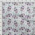 thumbnail image 4 of oneOone Cotton Poplin Twill White Fabric Skull Sewing Craft Projects Fabric Prints By Yard 56 Inch Wide-aA, 4 of 5