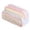 Pink, variant on Huiing Green Large Capacity Pencil Case with 4 Compartments and Color Block Design, 4 Compartments Including Mesh Pockets Aesthetic Desk Organizer, Large Pen Storage Case, Dust-Proof
