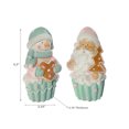thumbnail image 3 of Polyresin Christmas Cupcake (Asstd) - Set of 2, 3 of 3