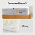 Full Mattress Pad with 821" Deep Pocket Cooling Mattress Cover Quilted