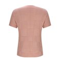 thumbnail image 4 of Blusas de Encaje de Manga Corta con Capucha de Cuello Redondo, 95% Poliéster 5% Spandex Camiseta Superior, 4 of 6