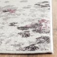 thumbnail image 3 of Safavieh Adirondack Collection ADR115L Ivory and Purple Modern Abstract Runner (2'6" x 8'), 3 of 3