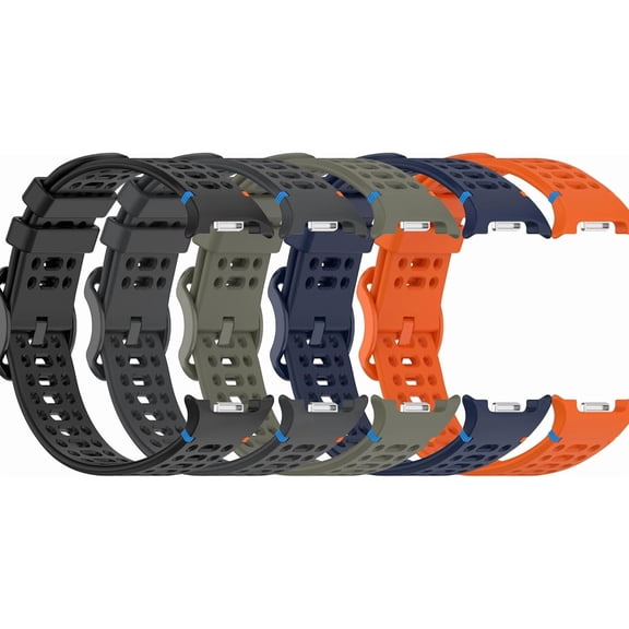 REQO Compatible with Samsung Galaxy Watch 8, Galaxy Watch 8 Classic Smartwatch Band Replacement Breathable Waterproof Silicone Strap for Watch8/Watch8 Classic