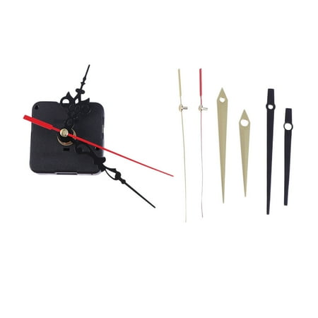 

Quartz Wall Clock with Hook Mounting Accessories Silent Sweep Second Electronic Clock Movements without Battery