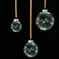 thumbnail image 6 of Bluelans Transparent Plastic Ball Baubles Christmas Tree Hanging Ornament DIY Decoration, 6 of 7